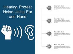 Hearing Protest Noise Using Ear And Hand