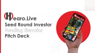 Hearo Live Seed Round Investor Funding Elevator Pitch Deck Ppt Template