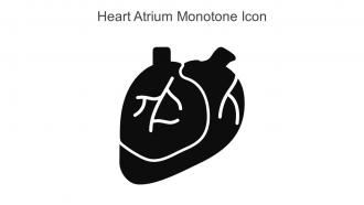 Heart Atrium Monotone Icon In Powerpoint Pptx Png And Editable Eps Format