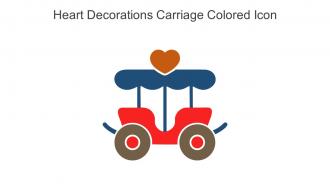 Heart Decorations Carriage Colored Icon In Powerpoint Pptx Png And Editable Eps Format