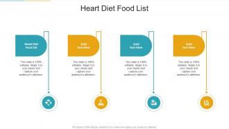 Heart Diet Food List In Powerpoint And Google Slides Cpb