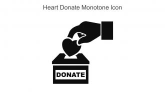 Heart Donate Monotone Icon In Powerpoint Pptx Png And Editable Eps Format