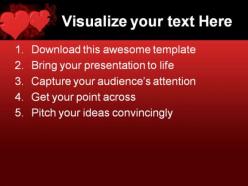 Heart puzzle medical powerpoint backgrounds and templates 1210