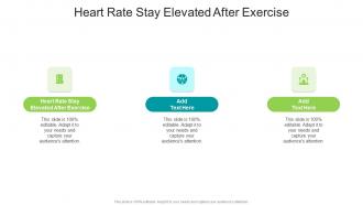 Heart Rate Stay Elevated After Exercise In Powerpoint And Google Slides Cpb