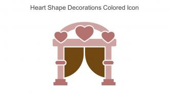 Heart Shape Decorations Colored Icon In Powerpoint Pptx Png And Editable Eps Format