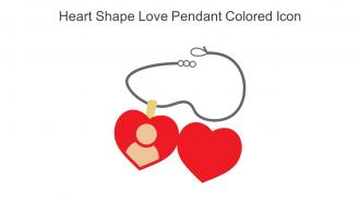 Heart Shape Love Pendant Colored Icon In Powerpoint Pptx Png And Editable Eps Format