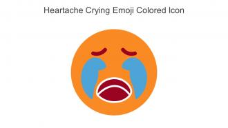 Heartache Crying Emoji Colored Icon In Powerpoint Pptx Png And Editable Eps Format