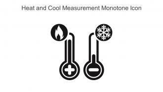 Heat And Cool Measurement Monotone Icon In Powerpoint Pptx Png And Editable Eps Format
