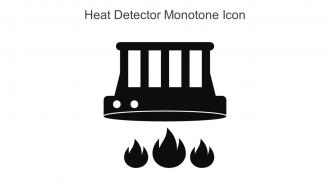 Heat Detector Monotone Icon In Powerpoint Pptx Png And Editable Eps Format
