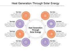 Heat generation through solar energy ppt powerpoint presentation layouts layout ideas cpb