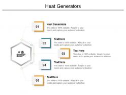 Heat generators ppt powerpoint presentation styles outfit cpb