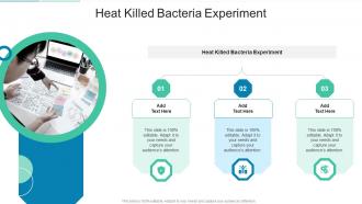 Heat Killed Bacteria Experiment In Powerpoint And Google Slides Cpb