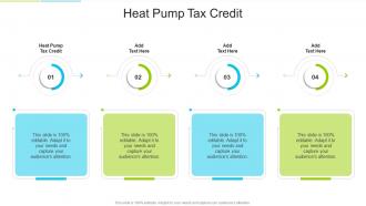 Heat Pump Tax Credit In Powerpoint And Google Slides Cpb