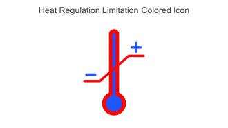 Heat Regulation Limitation Colored Icon In Powerpoint Pptx Png And Editable Eps Format