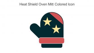 Heat Shield Oven Mitt Colored Icon In Powerpoint Pptx Png And Editable Eps Format