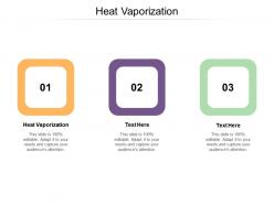 Heat vaporization ppt powerpoint presentation pictures infographics cpb