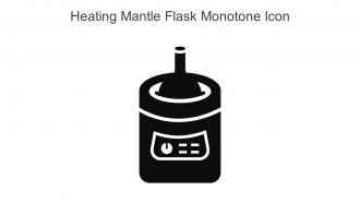 Heating Mantle Flask Monotone Icon In Powerpoint Pptx Png And Editable Eps Format