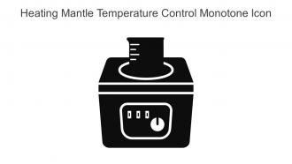 Heating Mantle Temperature Control Monotone Icon In Powerpoint Pptx Png And Editable Eps Format