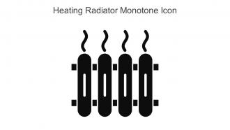 Heating Radiator Monotone Icon In Powerpoint Pptx Png And Editable Eps Format
