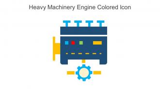 Heavy Machinery Engine Colored Icon In Powerpoint Pptx Png And Editable Eps Format