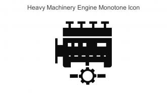 Heavy Machinery Engine Monotone Icon In Powerpoint Pptx Png And Editable Eps Format