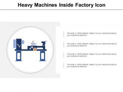 Heavy Machines Inside Factory Icon