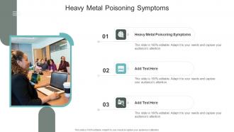 Heavy Metal Poisoning Symptoms In Powerpoint And Google Slides Cpb