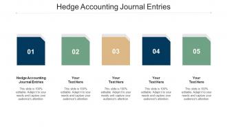 Hedge accounting journal entries ppt powerpoint presentation layouts cpb
