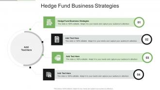 Hedge Fund Business Strategies In Powerpoint And Google Slides Cpb