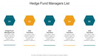 Hedge Fund Managers List In Powerpoint And Google Slides Cpb