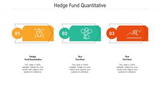 Hedge fund quantitative ppt powerpoint presentation layouts ideas cpb