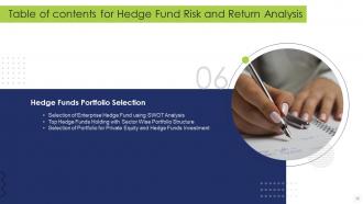 Hedge Fund Risk And Return Analysis Powerpoint Presentation Slides