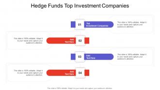 Hedge Funds Top Investment Companies In Powerpoint And Google Slides Cpb