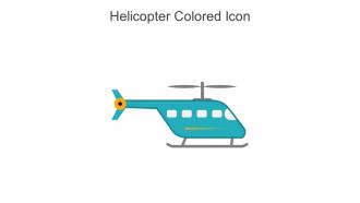 Helicopter Colored Icon In Powerpoint Pptx Png And Editable Eps Format