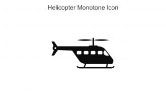 Helicopter Monotone Icon In Powerpoint Pptx Png And Editable Eps Format