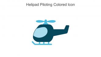 Helipad Piloting Colored Icon In Powerpoint Pptx Png And Editable Eps Format