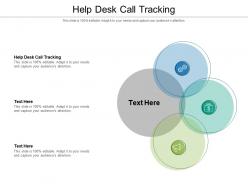 Help desk call tracking ppt powerpoint presentation pictures example cpb