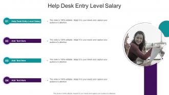 Help Desk Entry Level Salary In Powerpoint And Google Slides Cpb