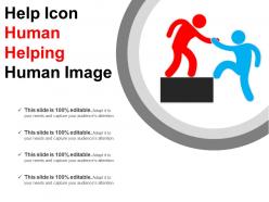 Help icon human helping human image