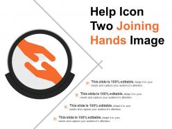 Help icon two joining hands image