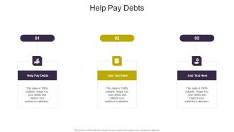 Help Pay Debts In Powerpoint And Google Slides Cpb