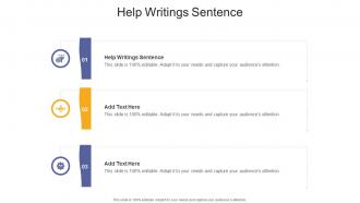 Help Writings Sentence In Powerpoint And Google Slides Cpb