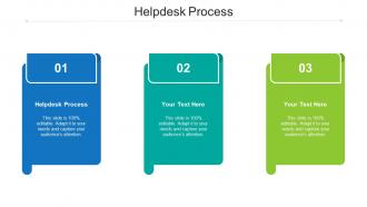 Helpdesk Process Ppt Powerpoint Presentation Ideas Rules Cpb