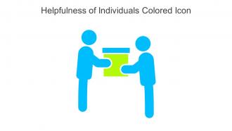 Helpfulness Of Individuals Colored Icon In Powerpoint Pptx Png And Editable Eps Format