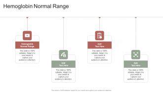 Hemoglobin Normal Range In Powerpoint And Google Slides Cpb