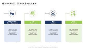 Hemorrhagic Shock Symptoms In Powerpoint And Google Slides Cpb