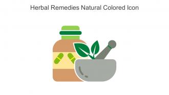 Herbal Remedies Natural Colored Icon In Powerpoint Pptx Png And Editable Eps Format