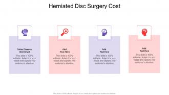 Herniated Disc Surgery Cost In Powerpoint And Google Slides Cpb