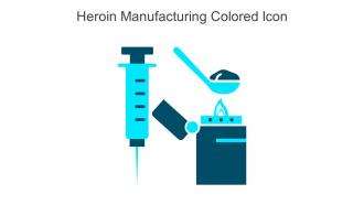 Heroin Manufacturing Colored Icon In Powerpoint Pptx Png And Editable Eps Format