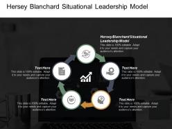 Hersey blanchard situational leadership model ppt powerpoint presentation styles aids cpb